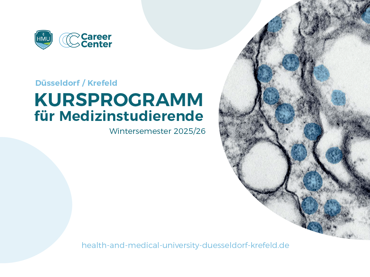 HMU-Düsseldorf Kursprogramm für Medizinstudierende CareerCenter