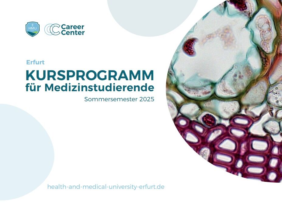 HMU-Erfurt Kursprogramm für Medizinstudierende CareerCenter